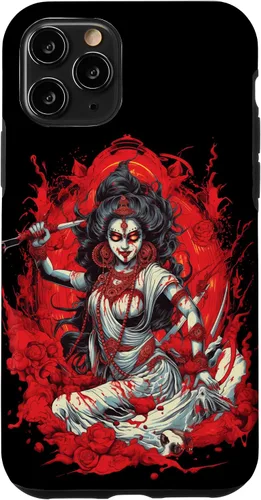 Vista 27 de iPhone 16 Kali Goddess of Death, Time and Doomsday Hindu God Occult Case
