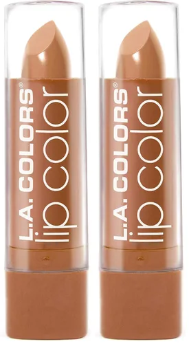 Vista 21 de L.A. COLORS Color de labios rico en humedad, rojo baya CML530