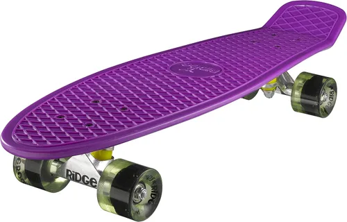 Vista 16 de Ridge Outdoors Ridge Skateboards Big Brother Large Retro Cruiser Black-Clear Green