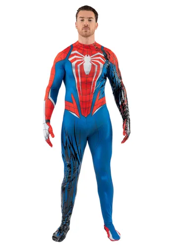 Vista 10 de Disfraz de Hombre Zentai Spider-Man Adv. Suit 2.0 Symbiote Takeover Multicolor