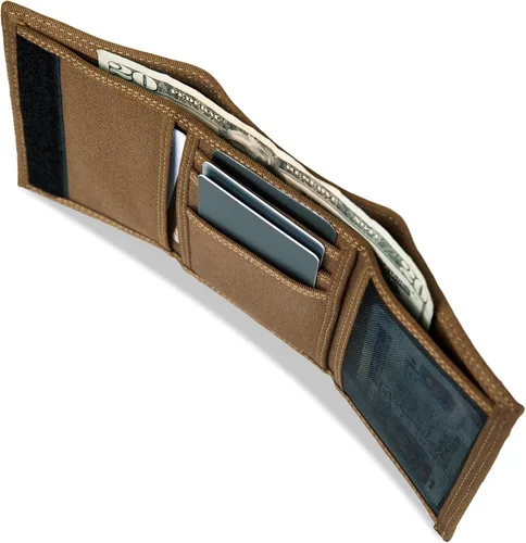 Vista 8 de WOLVERINE Men's Guardian Cotton Wallet and Card Case, RFID Protection, Multi-Pocket