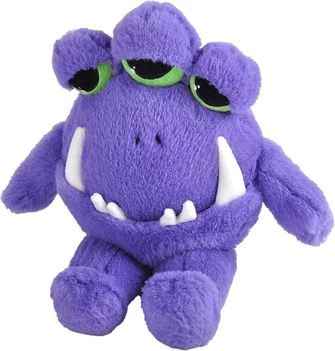 Vista 4 de Wild Republic Monsterkins - Anochecer de peluche, 18 pulgadas, regalo para niños, juguete de peluche, hecho de botellas de agua recicladas hiladas