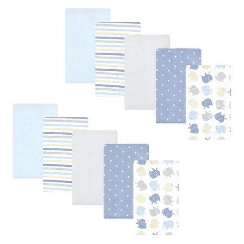 Vista 274 de Hudson Baby - Paños unisex de franela de algodón para bebé, avión, talla única