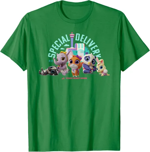 Vista 3 de Disney Camiseta de entrega especial Junior T.O.T.S, Negro, S