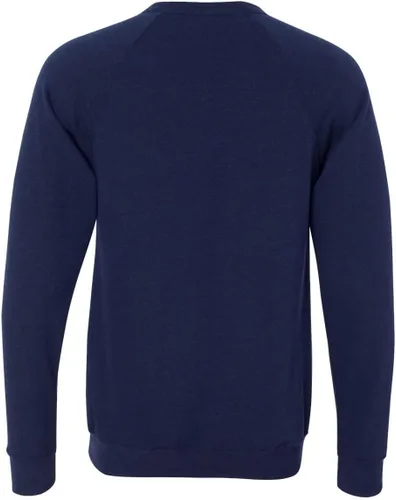 Vista 68 de Bella Canvas Sudadera de forro polar de esponja con cuello redondo (3901), Gris oscuro (Dark Grey Marble Fleck), M