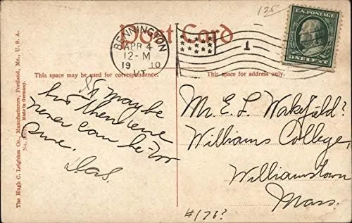 Vista 2 de Putnam House Bennington, Vermont VT Original Antique Postcard 1910