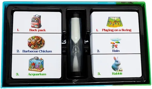 Vista 2 de Charadas familiares - para niños y familias Más de 4 jugadores Juego de vinculación familiar Relleno de calcetines A partir de 4 años