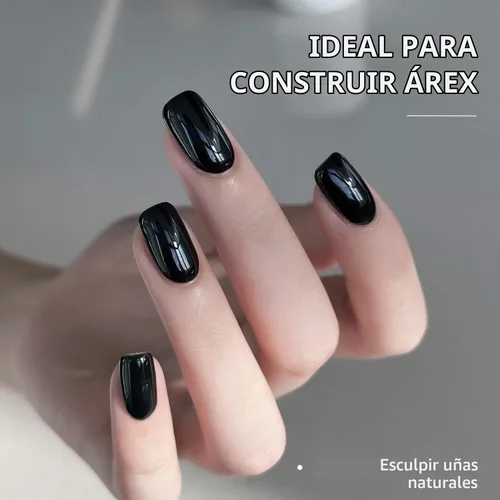 Vista 4 de GAOY Juego de capa superior de gel brillante y base constructora, 2 piezas de 16ml de capa superior cristalina y base de goma transparente Base
