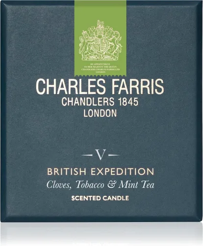 Vista 2 de Charles Farris Vela perfumada de lujo – 1 mecha, vertida a mano, larga duración, combustión limpia, 7.5 onzas, quema hasta 50 horas, fabricada