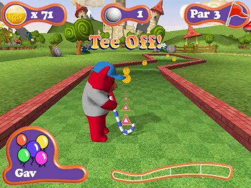 Vista 43 de Gummy Bears Mini Golf - Nintendo Wii
