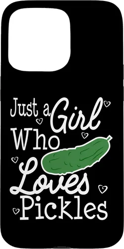 Vista 31 de Pickles Just A Girl Who Loves Funny Case for iPhone 16