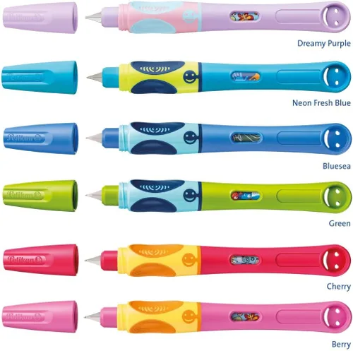 Vista 11 de Pelikan 805681 Griffix - Pluma estilográfica para zurdos, color verde