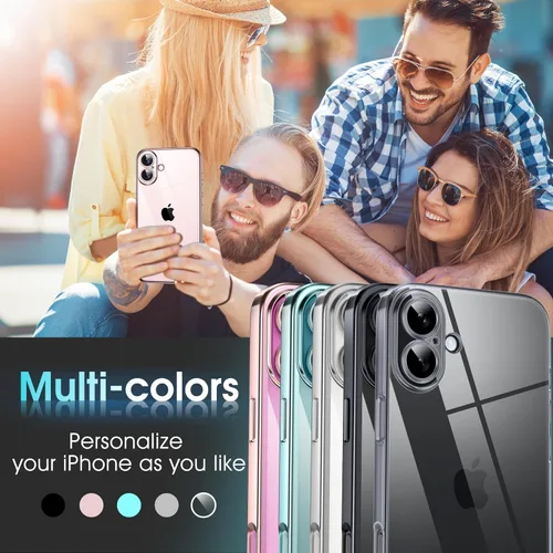 Vista 297 de Supdeal Funda cristalina transparente para iPhone 11, [No se amarillea] [Protección de la cámara] [Probado contra caídas de grado militar] Funda