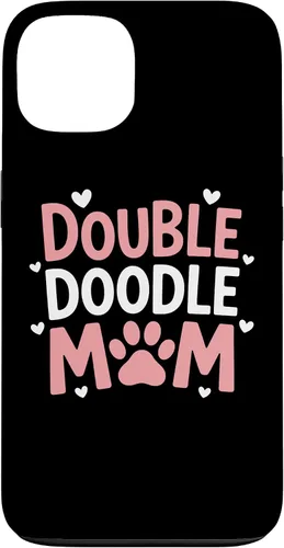 Vista 7 de Double Doodle Mom Labradoodle Goldendoodle Dog Parent Doodle Case for iPhone 17