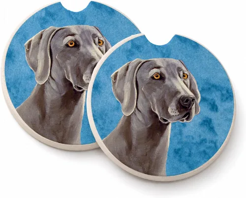 Vista 74 de Caroline's Treasures SS4767-BUCARC - Juego de 2 portavasos para automóvil, diseño de bulldog inglés, absorbentes para automóvil, portavasos