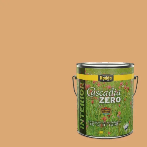 Vista 62 de Rodda Paint CASCADIA ZERO - Pintura plana e imprimación para interiores en uno, cuarto de galón, crema de ballet