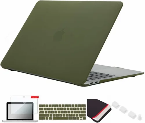 Vista 58 de Se7enline Compatible con MacBook Pro Touch Bar Case 2016/2017/2018/2019, funda rígida mate para Mac Pro de 13 pulgadas, A1706/A1989/A2159, funda