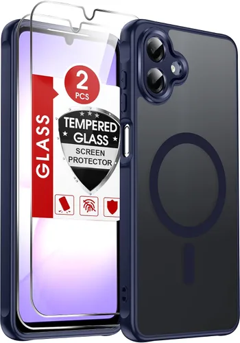 Vista 262 de LeYi Funda para teléfono Samsung-S23: protector de pantalla e imán MagSafe Púrpura