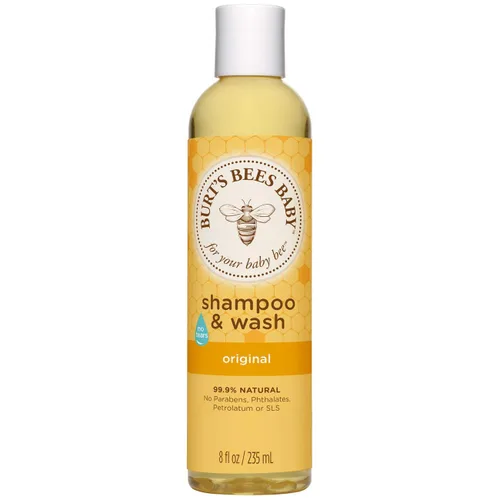 Vista 5 de Burt's Bees, Baby Bee - Champú y gel de baño sin lágrimas, 8 onzas