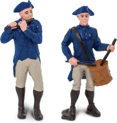 Vista 5 de Safari Ltd, Ejército revolucionario, guerra continental tubo.