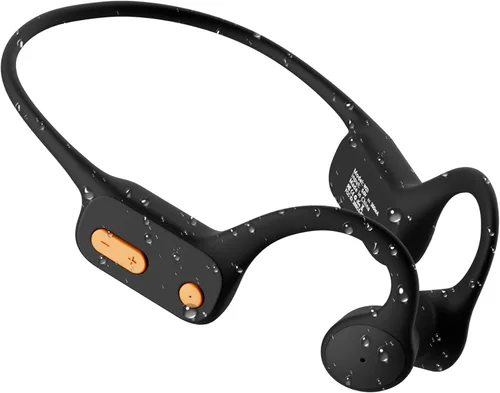 Vista 10 de Tayogo Rock PRO W24 - Auriculares de natación impermeables de conducción ósea para natación, reproductor MP3 4 en 1 de 32 GB, Bluetooth 5.4, radio