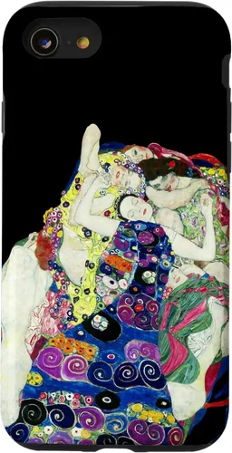 Vista 18 de Gustav Klimt The Maiden Painting Funda para iPhone 17