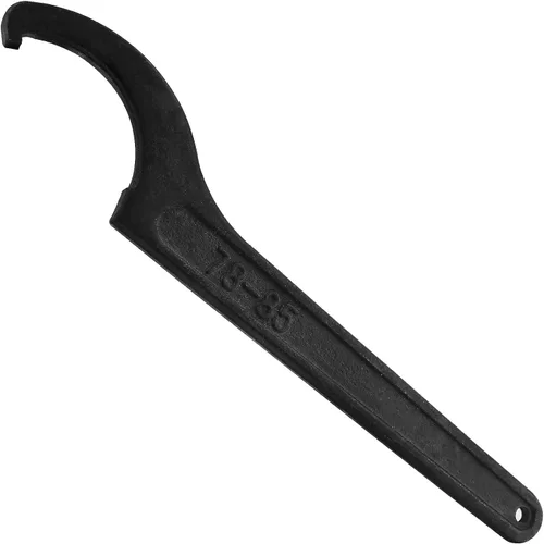 Vista 9 de Llave de llave de gancho en C, herramienta de ajuste negra de acero al carbono para tuerca de portabrocas de 22-26mm Adjustment Hook Wrench Tool
