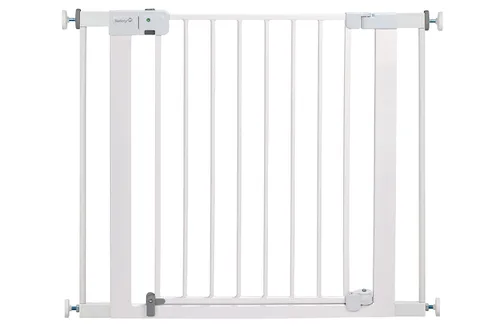 Vista 14 de Safety 1st Puerta de bebé de cierre automático fácil de instalar con fijación de montaje a presión, color gris