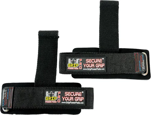 Vista 7 de Gym Lifting Dowel Straps Neoprene Padded Wrist Wraps for Weight Training, Bodybuilding & Fitness