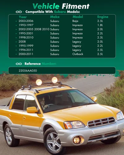 Vista 3 de SCITOO 22056AA050 Sensor de posición del árbol de levas para Subaru para Impreza 1993-2010 para Legacy 1995-2011 para Outback 2000-2011 para Baja