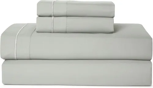 Vista 19 de Casual Living Juego de sábanas tamaño individual, microfibra refrescante, 3 piezas, color beige