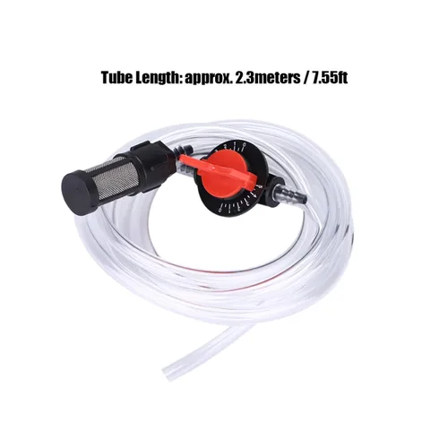Vista 5 de Inyector de fertilizante, Kit de dispositivo de riego de jardín, Kit de tubo de agua con interruptor de inyector de fertilizante G3/4, kit
