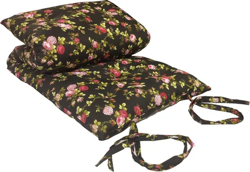 Vista 7 de D&D Futon Furniture Colchones tradicionales japoneses para futón de suelo de tamaño individual, tapetes de cojín plegables tatami, yoga, meditaion