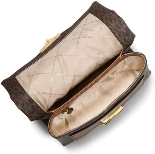 Vista 3 de Michael Kors Bolso de hombro con cadena de solapa mediana Cede