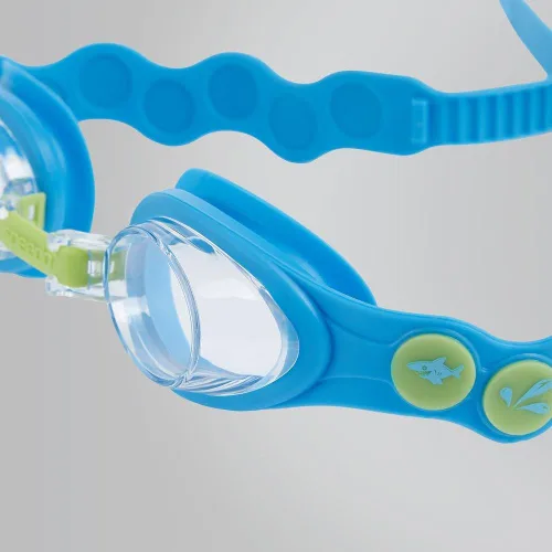 Vista 3 de Speedo Sea Squad - Gafas de natación para niños pequeños, talla única, azul/verde