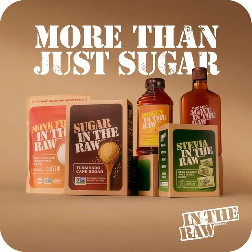 Vista 6 de Stevia In The Raw - Paquetes de edulcorante orgánico de stevia, 40 unidades, cero calorías, paquetes sustitutivos de azúcar de stevia, sin eritritol