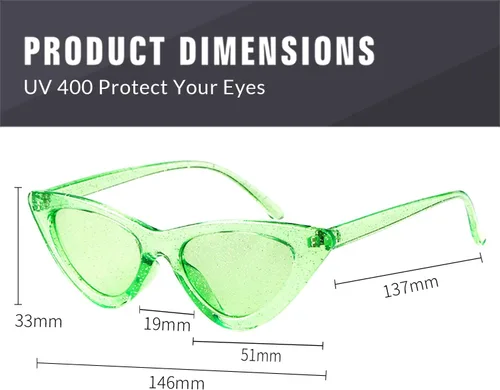 Vista 4 de Gifiore - Lentes de sol para mujer, diseño retro vintage