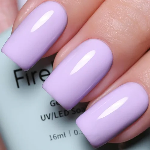 Vista 33 de Esmalte de uñas de gel rojo perla, 0.54 onzas líquidas, botella grande UV/LED, esmalte de gel rojo para primavera y verano