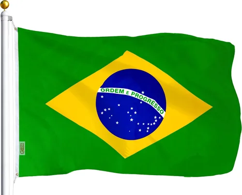 Vista 17 de G128 Bandera de Australia, 3 x 5 pies, serie LiteWeave, impresa en poliéster 100D, bandera de país, colores vibrantes, ojales de latón