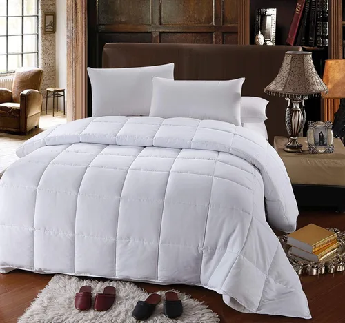 Vista 3 de Royal Hotel Bedding Myra California-King - Juego de edredón bordado, 10 piezas, color gris