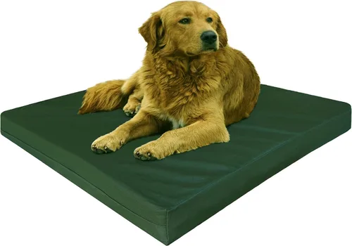 Vista 44 de Dogbed4less Cama de espuma de memoria para perros, ortopédica, con gel refrescante, forro impermeable con funda exterior duradera lavable