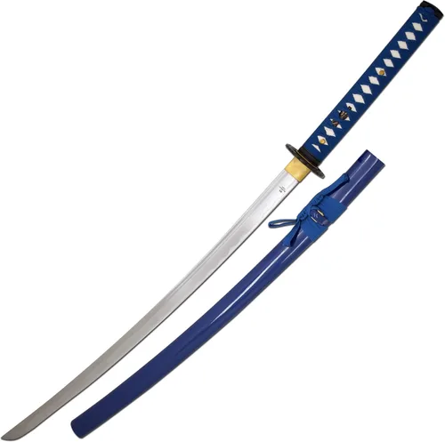 Vista 2 de Snake Eye Tactical Espada afilada samurái hecha a mano clásica espada pesada de arte marcial real