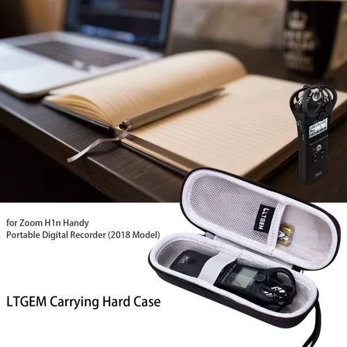 Vista 7 de LTGEM EVA Estuche de transporte duro para Zoom H1essential/Zoom H1n/H1 Handy Portable Digital Recorder