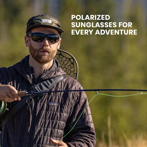 Vista 7 de Suncloud Milestone - Gafas de sol polarizadas 100% protección UV Ajuste cómodo, diseño moderno para hombres y mujeres