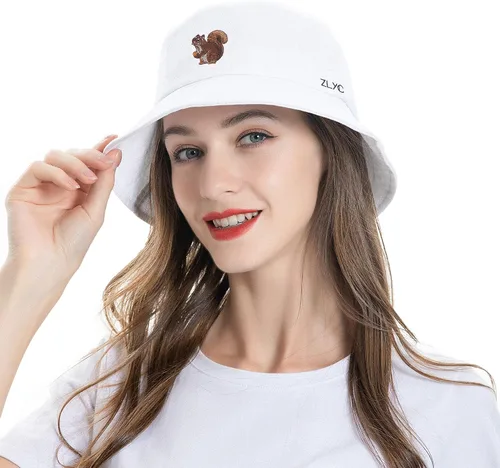 Vista 163 de ZLYC Gorra de pescador bordada de moda unisex para hombres y mujeres