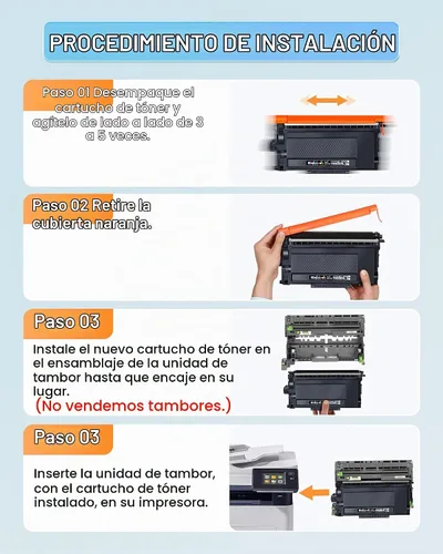 Vista 7 de E-Z Ink TN920XL TN920 Cartucho de tóner HL-L6210DW: Compatible con Brother TN-920XL TN-920 de alto rendimiento para usar con HL-L6210DW HL-L5210DW