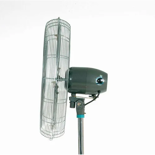 Vista 4 de Global Industrial Ventilador de pedestal oscilante resistente, 24" de diámetro, plateado, 1/4HP, 7525 CFM, 3 velocidades, para uso comercial e