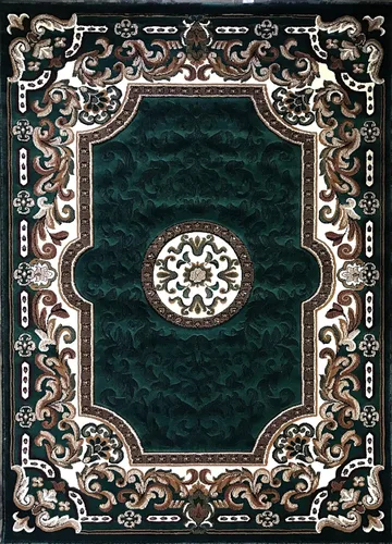 Vista 16 de Alfombra tradicional persa Kingdom Berber Beige Design D123 (8 pies X 10 pies)