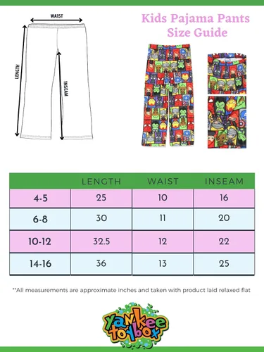 Vista 2 de Marvel Avengers Superheroes - Pantalones de pijama para niños