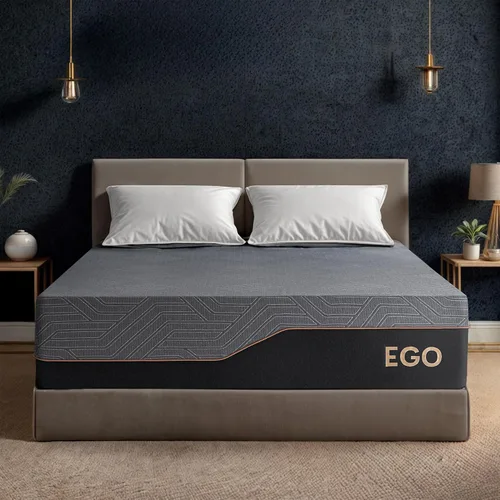 Vista 10 de MLILY EGOHOME - Colchón Twin de 10 pulgadas, colchón de espuma viscoelástica refrescante de gel de cobre para aliviar el dolor de espalda, colchón